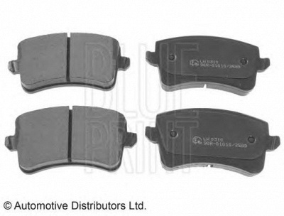 BLUE PRINT adv184215 -  Комплект тормозных колодок, дисковый тормоз